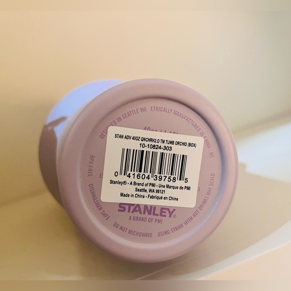 🎉LAST PIECE🎉Stanley 40 oz. Quencher H2.0 FlowState Tumbler Orchid - Picture 8 of 9